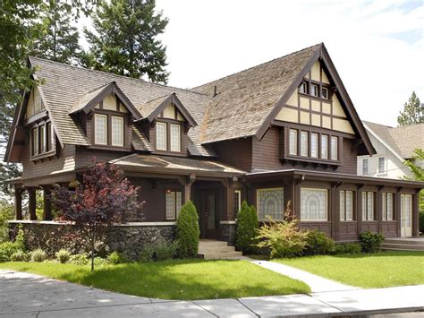 tudor revival roof lines